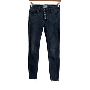 Free People Black Skinny Jeans Size 26